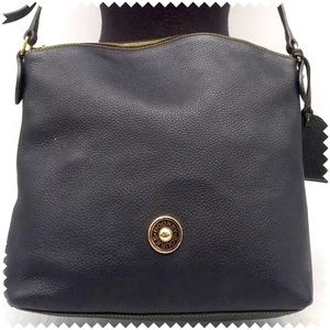 Dooney & Bourke Black Leather Purse Handbag Crossbody Bag